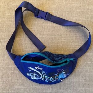 Disney Blue and Purple Waist Bag